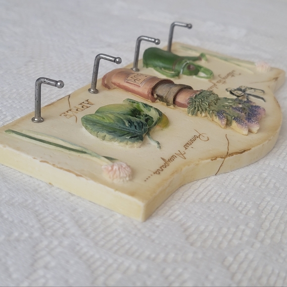 Vintage Marks & Spencer Hand Painted Key Holder Rare - Picture 8 of 15